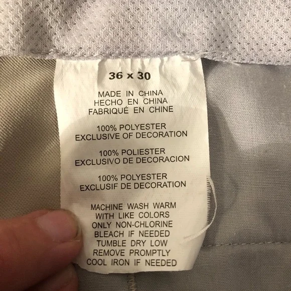 Callaway Mens Stretch Lightweight Classic Pant with Active Waistband - Picture 8 of 11